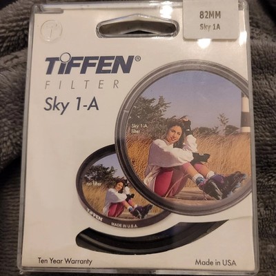 Tiffen Sky1A 1-A 82mm Rundfilter für Kamera Objektiv NOS 