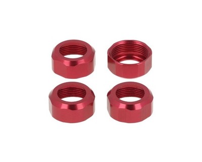 CEN-Racing Shock Cap Red Anodized 4 Stück CENCQ0109 