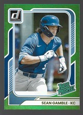 Panini 2026 Donruss SEAN GAMBLE GREEN RATED PROSPECT #/199