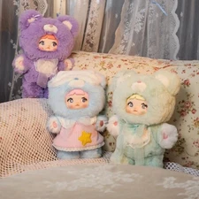 Nommi 400% Good Night Bear 14 in Blind Box Cute Rabbit Bear Plush Doll  Art Toys