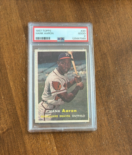 Hank Aaron 1957 Topps Topps