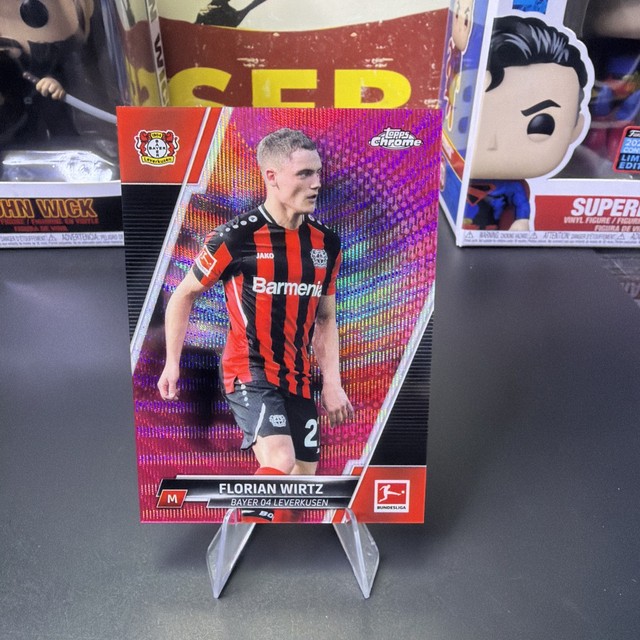 2021-22 Topps Chrome Bundesliga Magenta #69 Florian Wirtz #/399