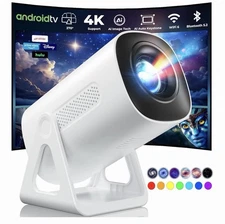 4K+Mini+Projector+10000+Lumen+LED+1080P+WiFi+Bluetooth+UHD+Portable+Home+Theater