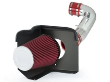 BCP RED 2007 2008 Yukon/Tahoe 4.8/5.3L V8 Heat Shield Cold Air Intake + Filter