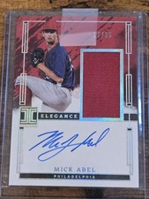 2024 PANINI IMPECCABLE HOLO MICK ABEL AUTO PATCH #10/25 + 25 MLB CARDS TWINS 🔥 