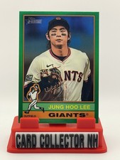 2025 Topps Heritage Jung-Hoo Lee Chrome Green Refractor 32/99