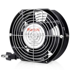 Ac 110v 120v Axial Fan Big Airflow High Speed Dual Ball 172mm X 150mm X 51mm For
