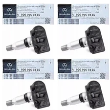 4X Original GENUINE OEM TPMS Tire pressure Sensors A0009057205 For MERCEDES-BENZ