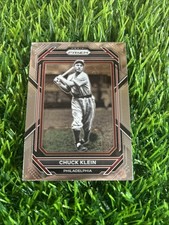 2023 Prizm Baseball Base #182 Chuck Klein - Philadelphia Phillies A31