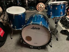 Ludwig Classic Maple Fab 3-piece Shell Pack - Blue Sparkle