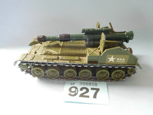 Vintage Dinky Toys 654 155 mm Mobile Gun (927)