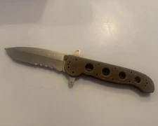 CRKT M16-14DSFG Tanto Carson Design Desert Tan