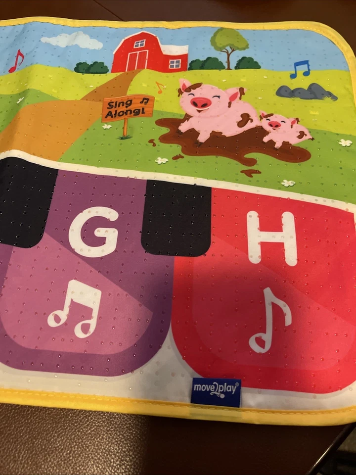 Move2Play, Alfombrilla de piano de doble cara, 50+ sonidos y canciones | Regalo de cumpleaños y niños pequeños Foto 4 de 4
