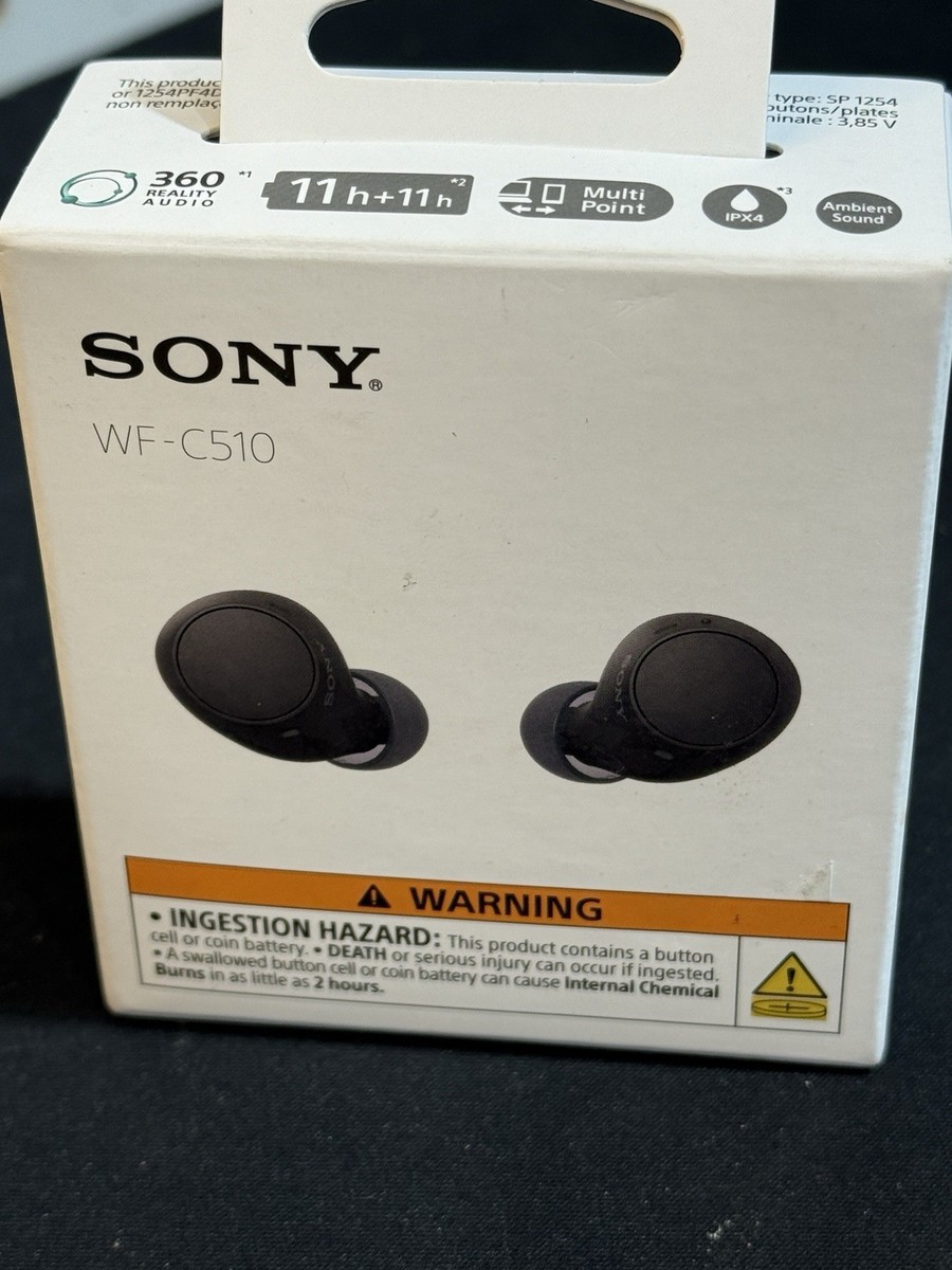 SONY ワイヤレスイヤフォンWF-C510 未開封 ソニー史上最小サイズ密閉型完全ワイヤレスイヤホン「WF-C510