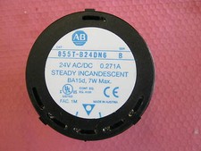 Allen Bradley Cat#: 855T-B24DN6 SER. B Steady Incandescent Stackable Light * 