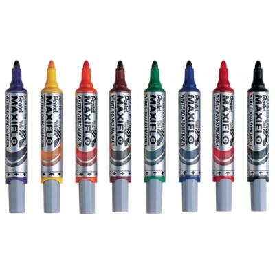 Pentel Whiteboard-Marker MAXIFLO MWL5M, rot