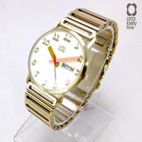 Ladies Orla Kiely Madison Gold Plated Bracelet Watch Rrp £135 Ladies Orla Kiely Madison Gold Plated Bracelet Watch Rrp £135
