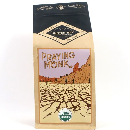 Hunter Bay, Praying Monk, Coffee Bean, 12 oz, Medium Roast, BB:12/24