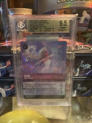 【PSA10】2025 DISNEY LORCANA エルサ #207 PSA10 Elsa FOIL enchanted Disney LORCANA TCG The first