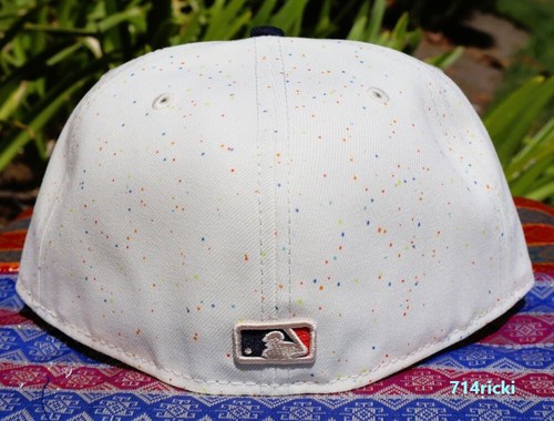 2024 MLB City Connect Los Angeles Dodgers Fitted Hat New Era 59FIFTY White Blue - Picture 4 of 6