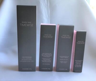 Mary Kay TimeWise AGE MINIMIZE 3D Cleanser Day Night Eye Cream DISCONTINUED
