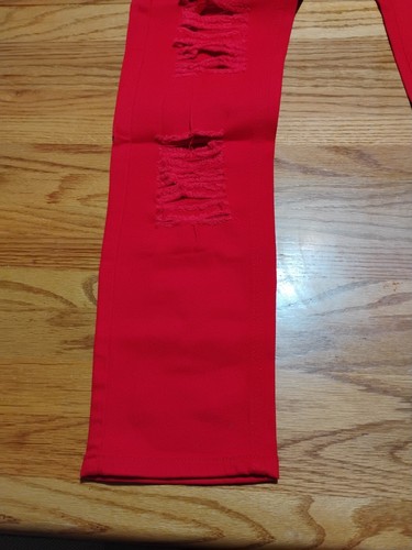 Men's Fashion Jeans Red 32x30 NWT - Picture 2 of 10