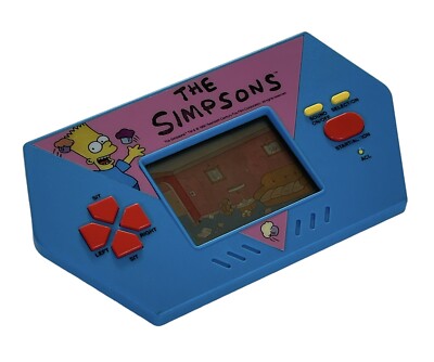 Vintage 1990 The Simpsons Cupcake Chaos Handheld Electronic Game