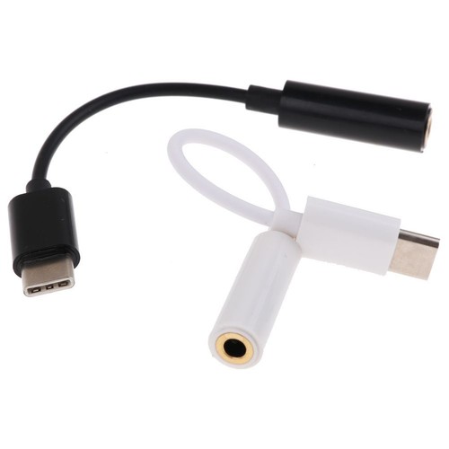 USB Type C Male To 3.5mm Female Headphone Earphone Adapter Audio Cable Convertor - Picture 3 of 7