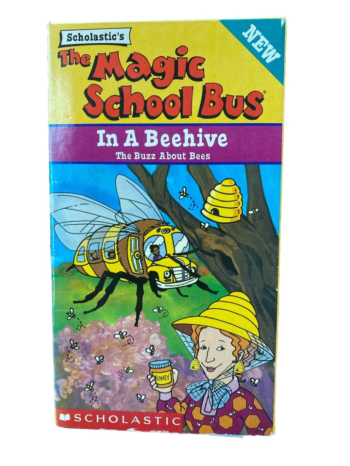 Cliffords Fun With Letters VHS + Magic School Bus VHS Bees, OOP HTF Educational - Image 4 of 4