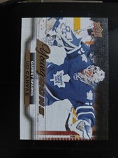 2015-16 Upper Deck Hockey Card Garret Sparks UD Cavas Young Gun Rookie #C228