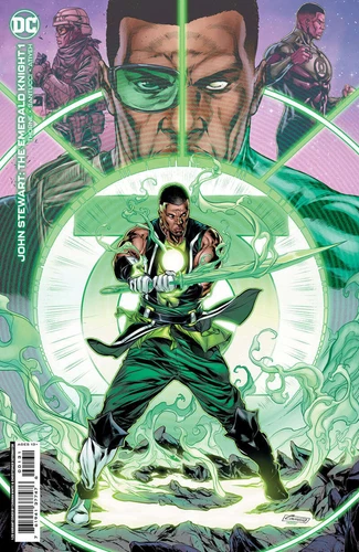 John Stewart The Emerald Knight #1 Cover C 1:25 Incentive Caanan White Var 1st P