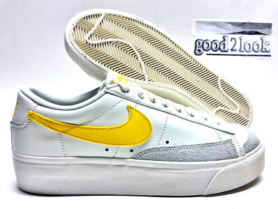 NIKE BLAZER LOW PLATFORM SAIL/PALE IVORY SZ WOMEN 10 (MEN SIZE 8.5) [DJ0292-111]