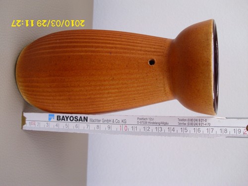 alte DDR Hyazinthen Vase -wie Hyazinthenglas Keramik-AB unbenutzt,selten vintage - Bild 10 von 17