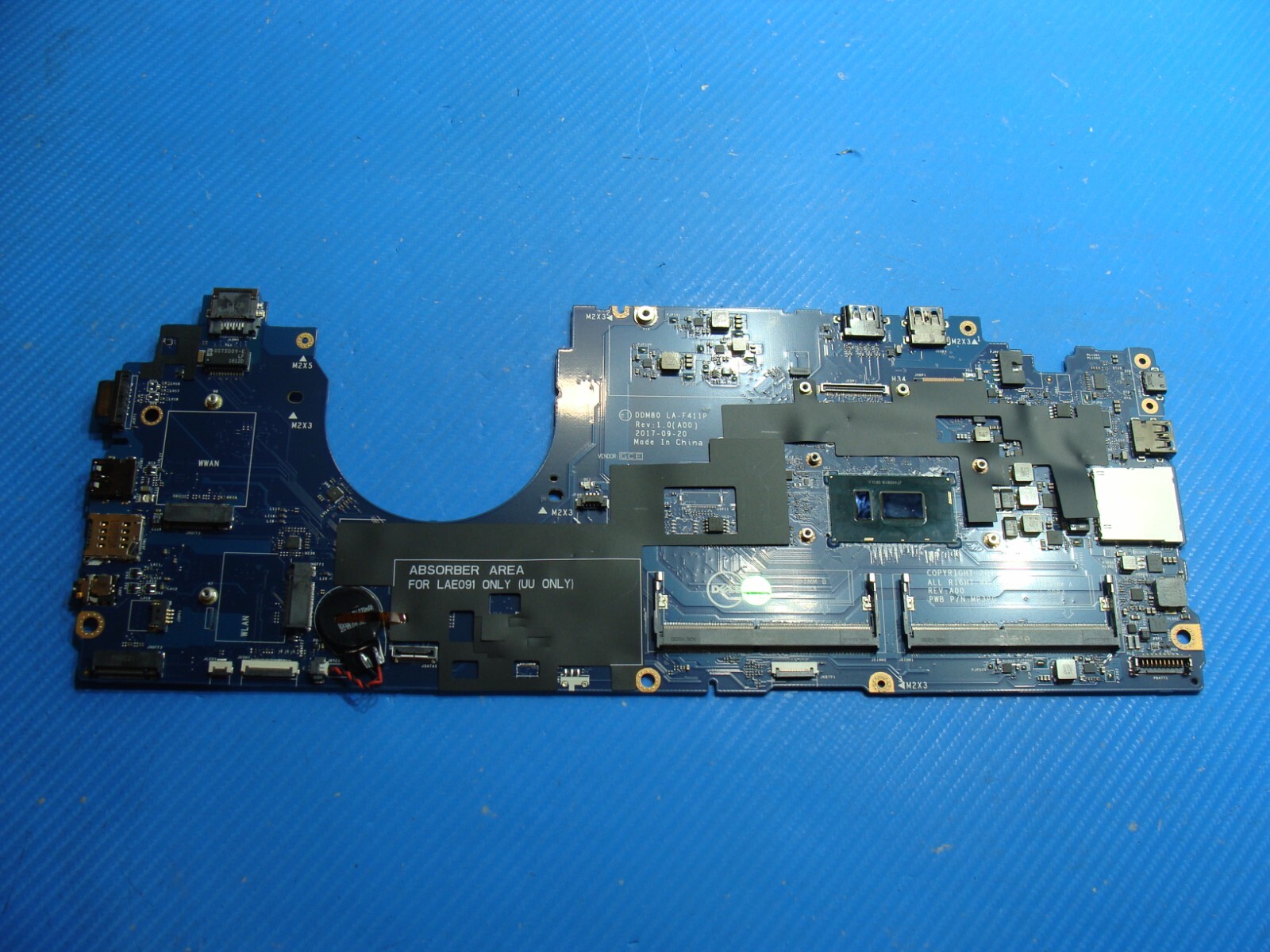 Dell Latitude 5590 15 6 Intel I5 8250u 1 6GHz Motherboard LA F411P dell-latitude-5590-15-6-intel-i5-8250u-1-6ghz-motherboard-la-f411p