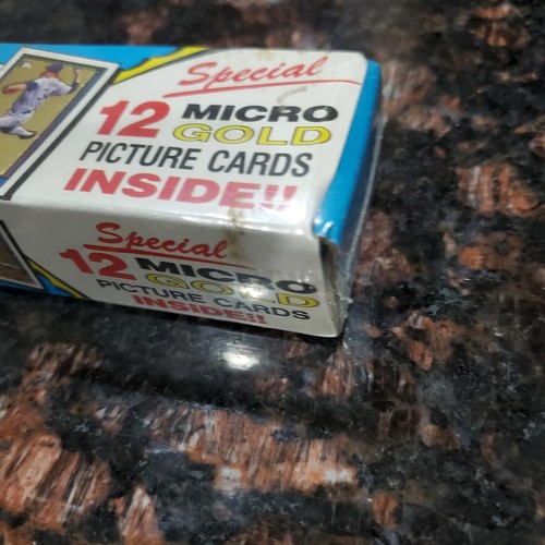 1992 Topps Micro Baseball Cards Factory Sealed Complete Set + 12 Micro Gold - Picture 3 of 4
