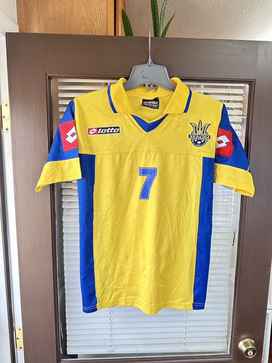 Vintage LOTTO Ukraine National #7 Andriy Shevchenko 2004/05 Soccer