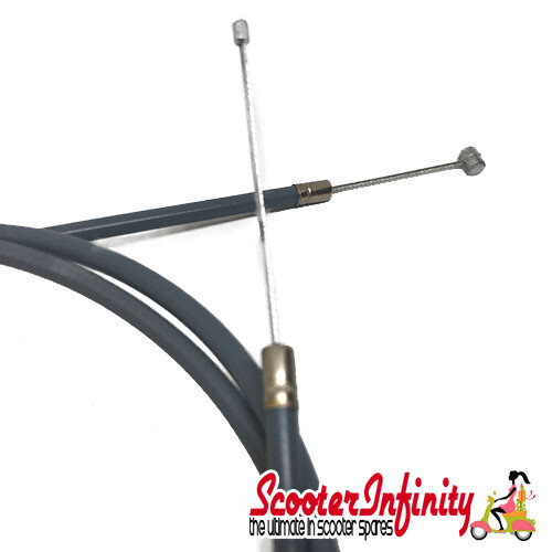 Cable Throttle Complete (Solder Nipple and Barrel Nipple) (Vespa PX/T5) - Imagen 1 de 2
