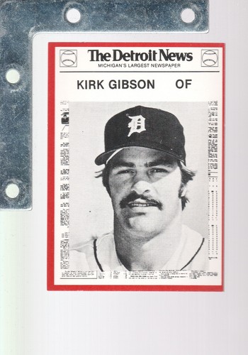 1981 Detroit News 100th Boys of Summer Tigers Red Border PickFromList Hasta 35% DE DESCUENTO - Imagen 21 de 136