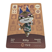 ANIMAL CROSSING AMIIBO SERIES 2 KITTY 166 ...