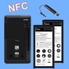 2X 6820mAh Nfc Battery Universal Charger Stylus f Samsung Galaxy S5 Sm-G900T New
