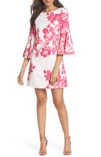 Eliza J Floral Shift Dress ( Size 4 )