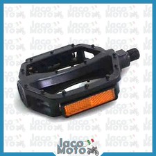 Coppia Pedali BMX in Alluminio ANTISCIVOLO CATARIFRANGENTI BICI BICICLETTA MTB 