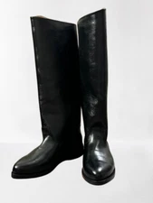 WW2 German Officer Boots Hand Made Genuine Leather Officers boot Size 5 to 15.