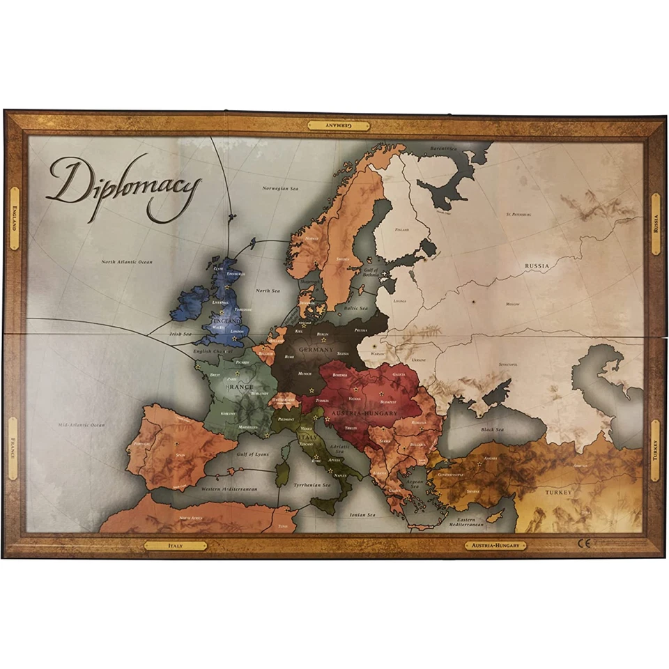 Diplomacy Cooperative Strategy Board Game 12+ and Family - Image 3 of 4