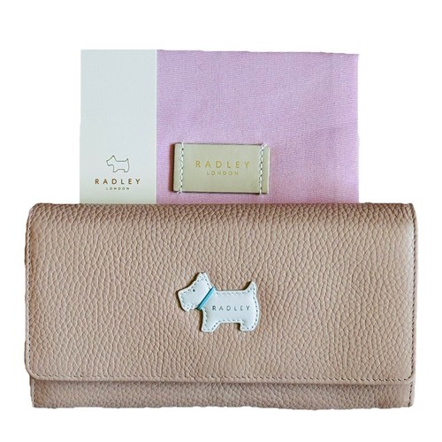 Cartera matiné extra grande de cuero Radley Loyal Radley Biege - Nueva - PVP £109 - Imagen 6 de 6