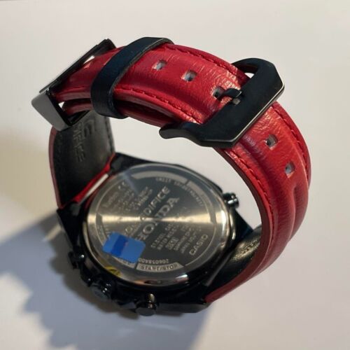 Casio Edifice Honda Racing Limited Edition Smartphone Link ECB-10HR-1AJR from jp - Picture 5 of 12