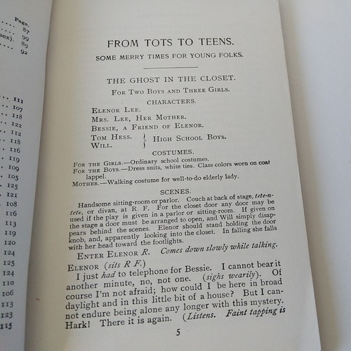 1920s "From Tots To Teens"-Clara J. Denton, T.S. Denison & Co. Paperback SC VG - Imagen 8 de 12