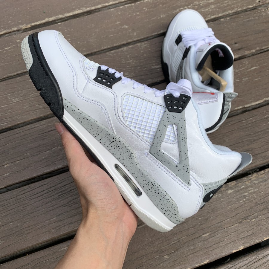 シューズ(男性用) NIKE AIR JORDAN 4 RETRO \"WHITE CEMENT\" エア ジョーダン 4 レトロ 'White Cement Grey' 発売日. Nike SNKRS