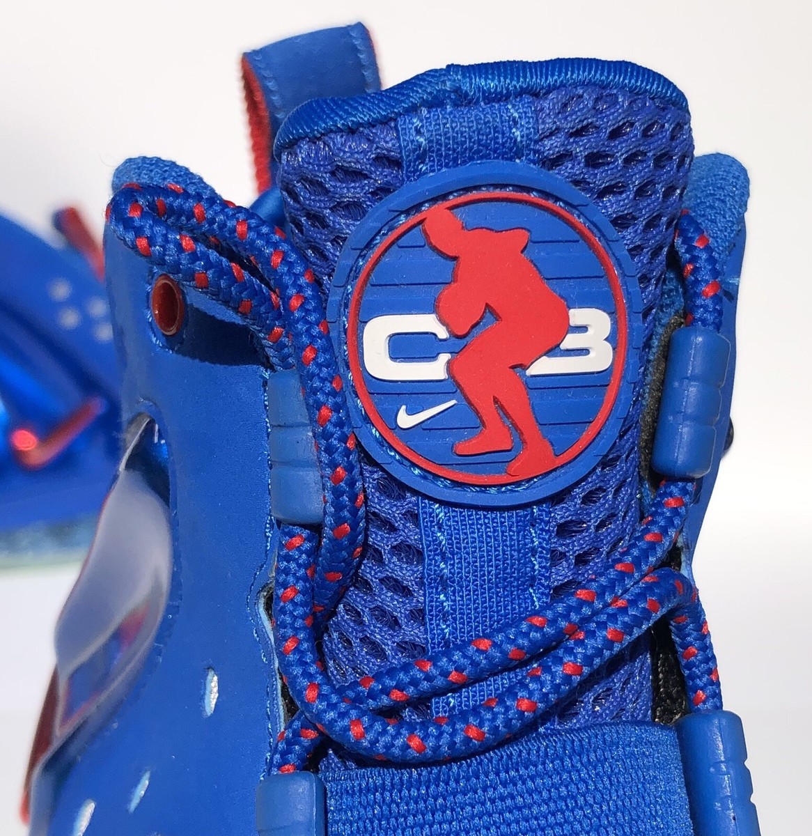 CHARLES BARKLEY SIGNED NEW 76ERS NIKE POSITE MAX BASKETBALL SHOES