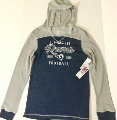 Los Angeles Rams NFL Team Apparel Youth XL Hoodie Grey/Navy